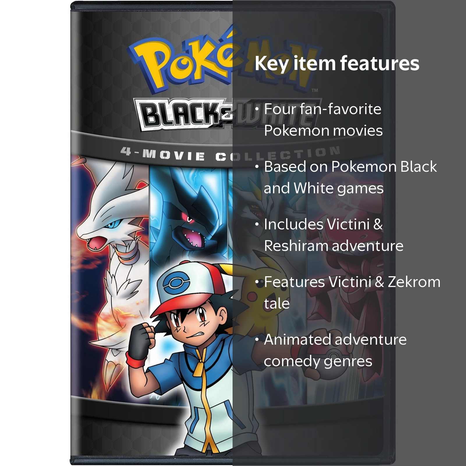 Viz Media Pokemon Black & White 4-Movie Collection: Victini