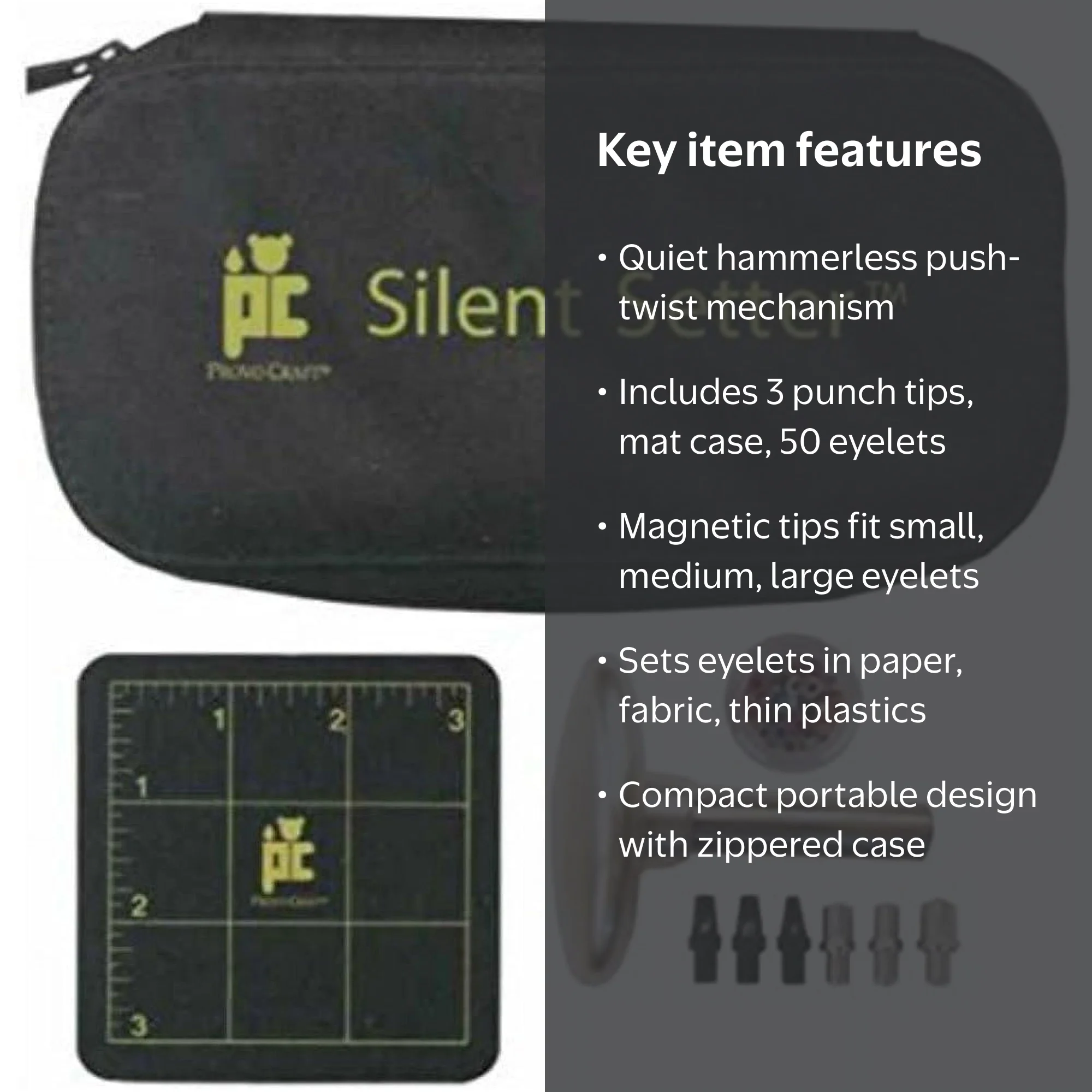 Provo Craft Zision Silent Setter - Walmart.com