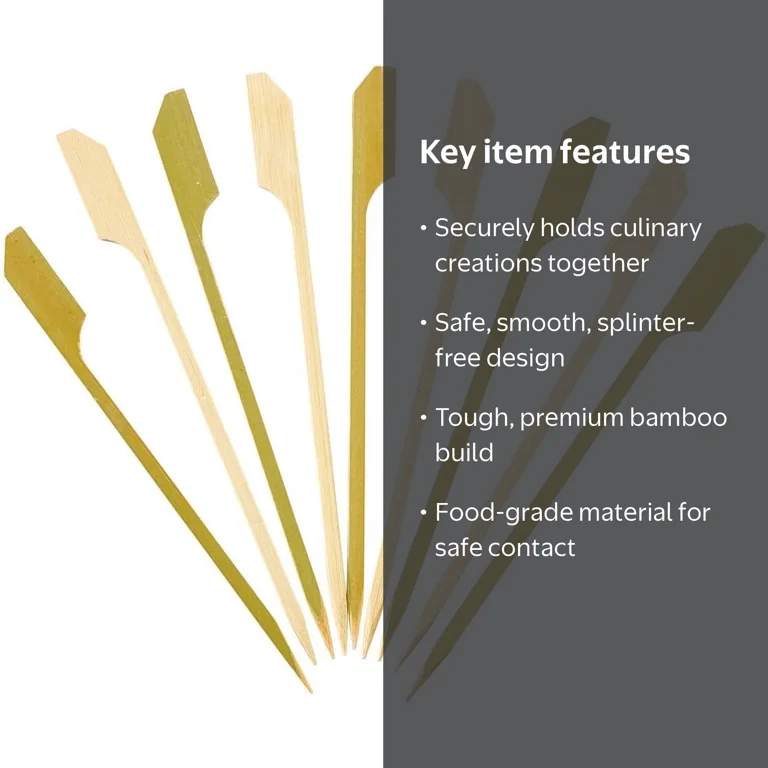 GUSTO, Wood Skewers, 4.7