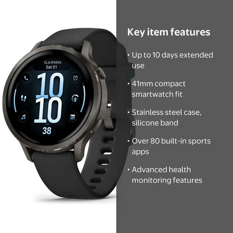Garmin Venu 4®, 41mm, Advanced Health and Fitness GPS Smartwatch