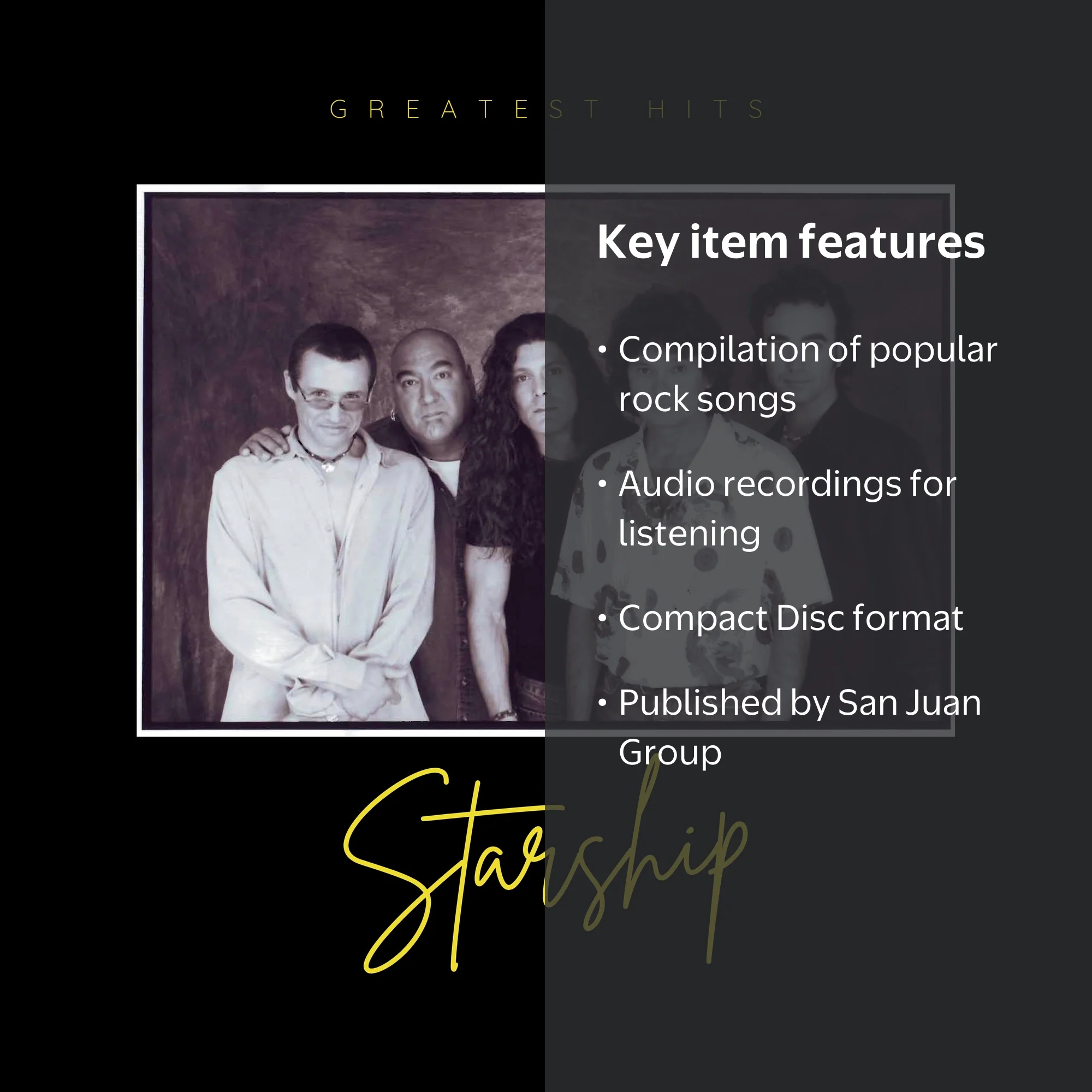 Starship - Starship's Greatest Hits - Music & Performance - CD