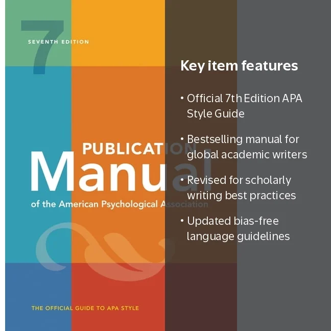 語学・辞書・学習参考書 PUBLICATION Manual SEVENTH EDITION American Psychological Association, Publication Manual, 7th