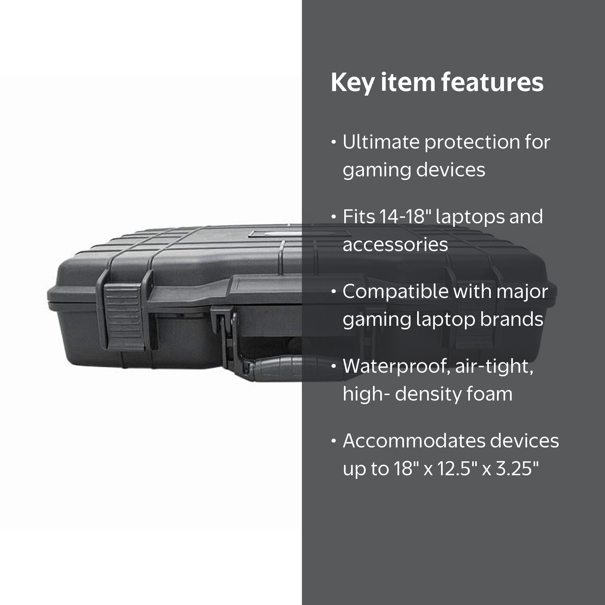 CASEMATIX ELITE Gaming Laptop Case Ultimate Protection for 14