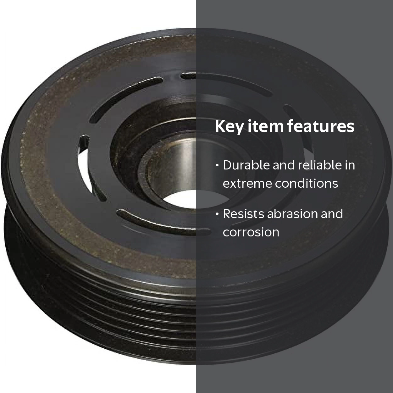 Motorcraft A/C Compressor Clutch Pulley YB-3085 Fits select: 2008
