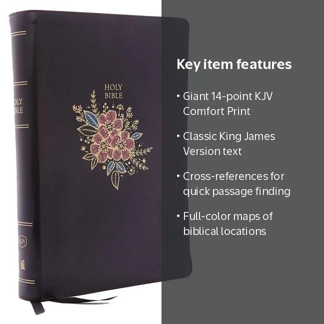 Thomas Nelson: KJV Super Giant Print Reference Bible, (Deluxe