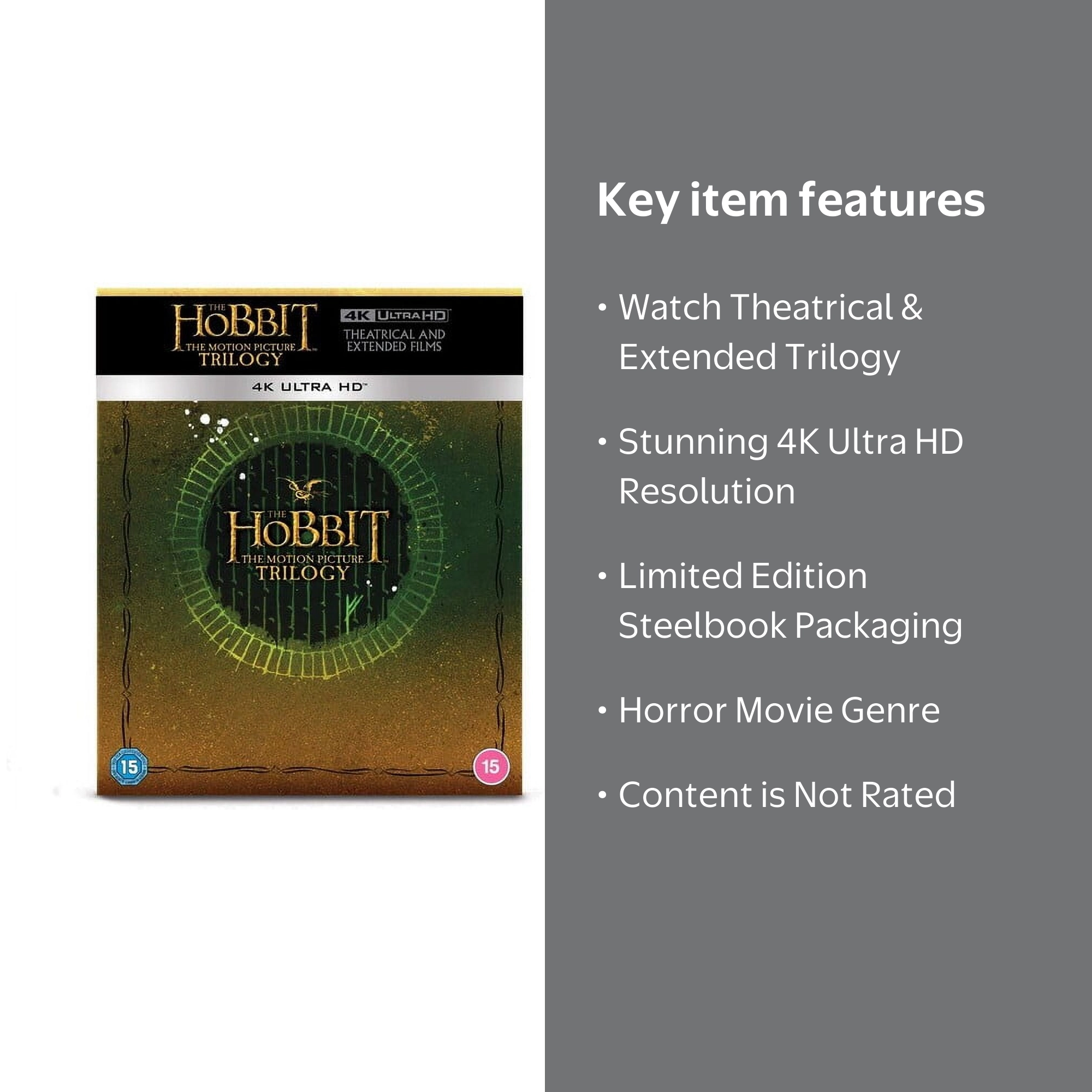 The Hobbit: The Motion Picture Trilogy (Theatrical and Extended