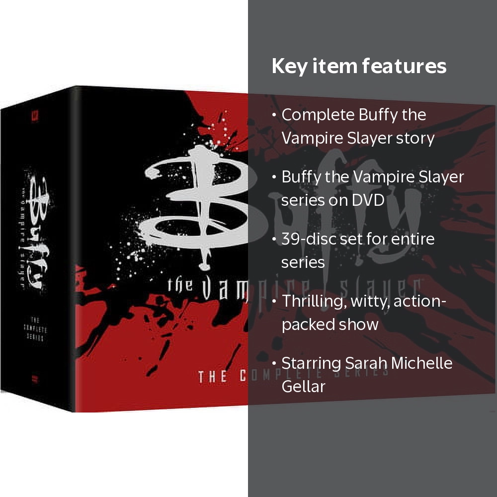 Buffy the Vampire Slayer: Complete Series DVD Box Set, English