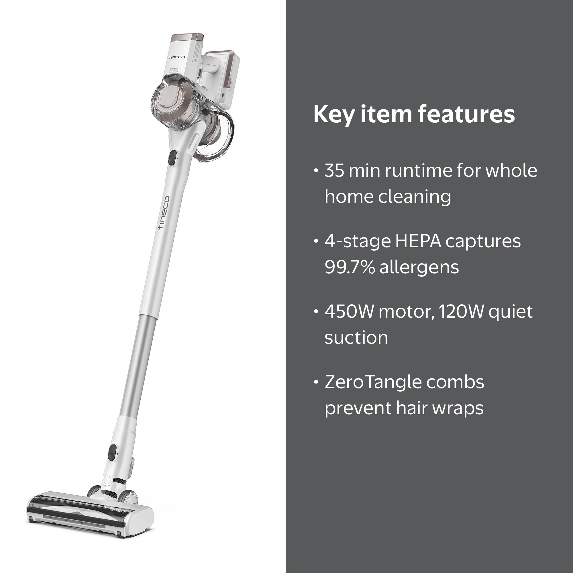 Tineco Pwrhero 11 ZT POWERHERO Vacuum - Cordless Stick Vacuum