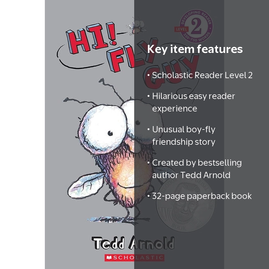 Tedd Arnold, Scholastic Reader, Level 2 Hi Fly Guy, Paperback