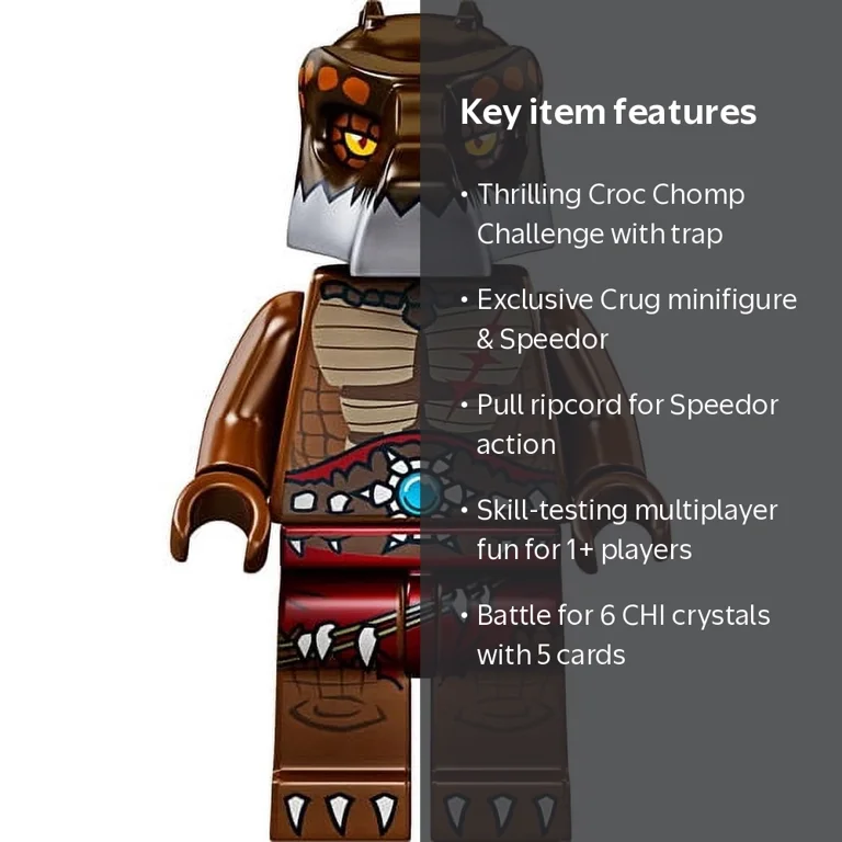 LEGO Chima Croc Chomp Play Set - Walmart.com