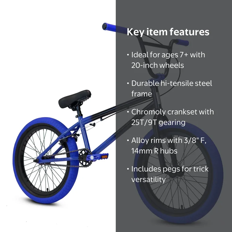Elite Stealth BMX Bike - 20