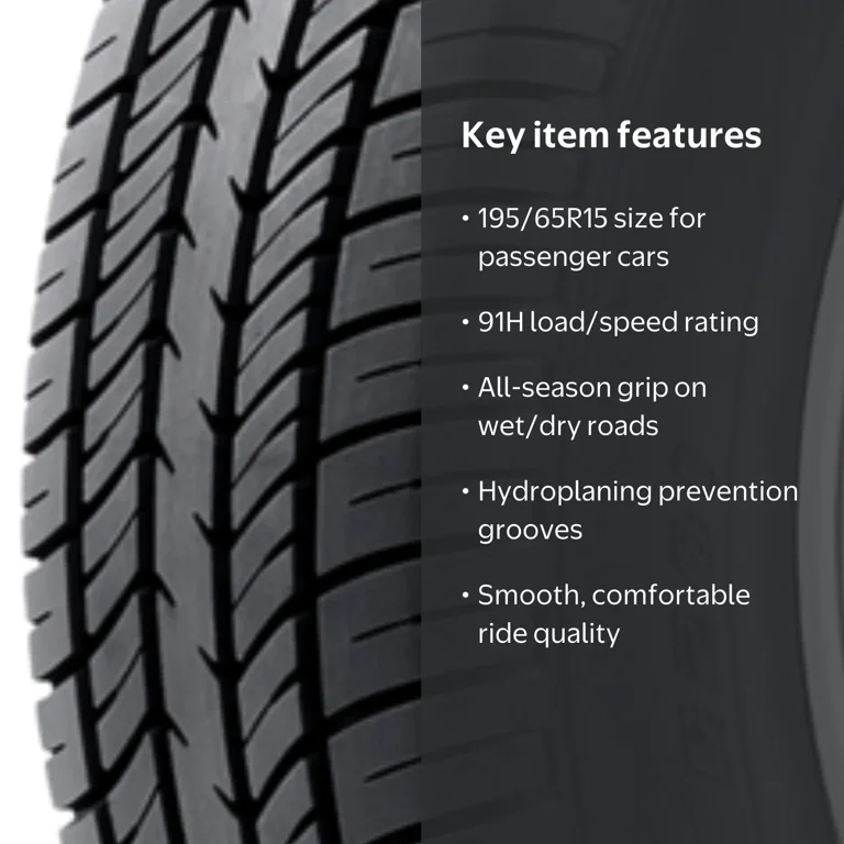 Thunderer Mach I Plus 195/65R15 91H All Season Passenger Tire for