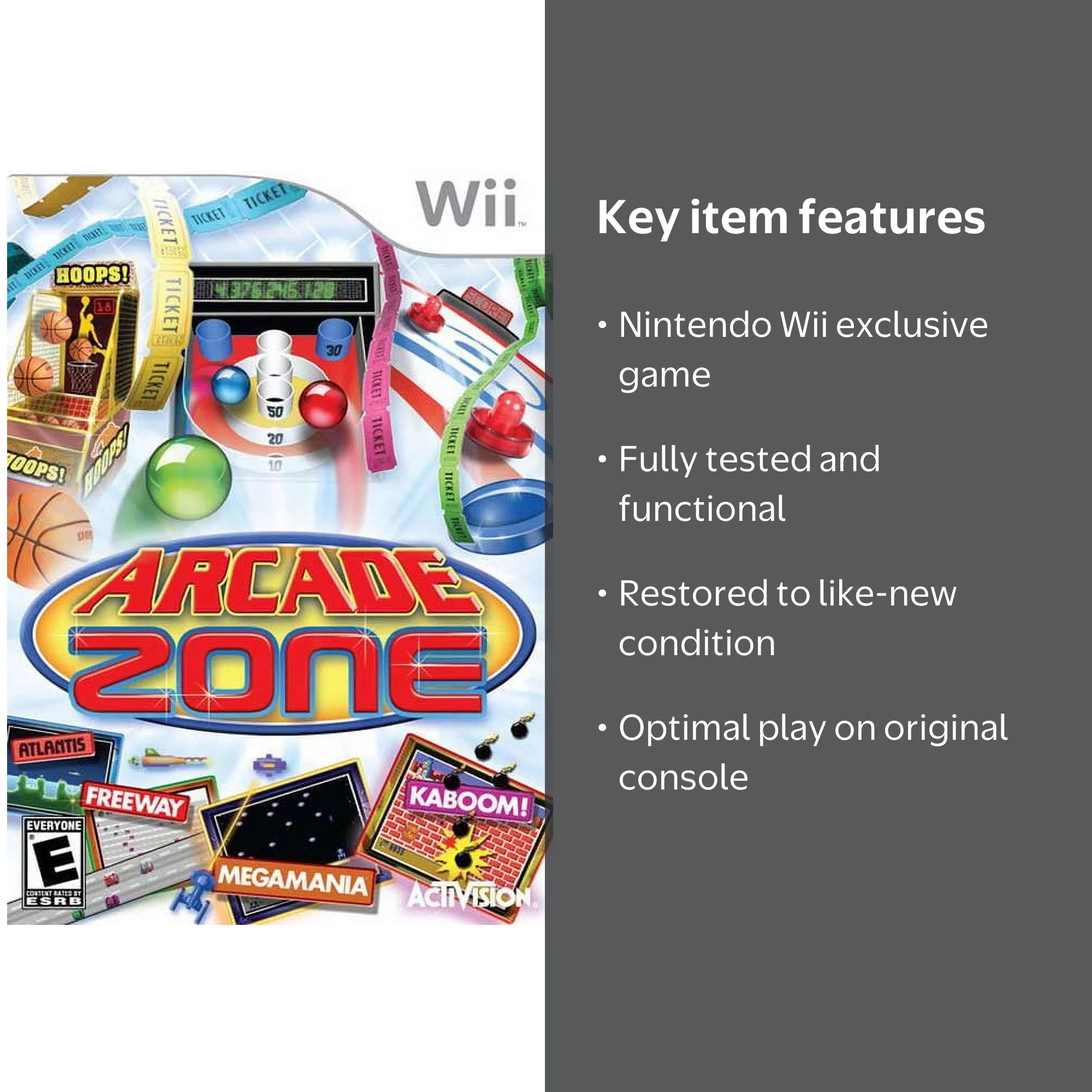Walmart's Nintendo Wii Arcade Zone - Multiplayer Video Games