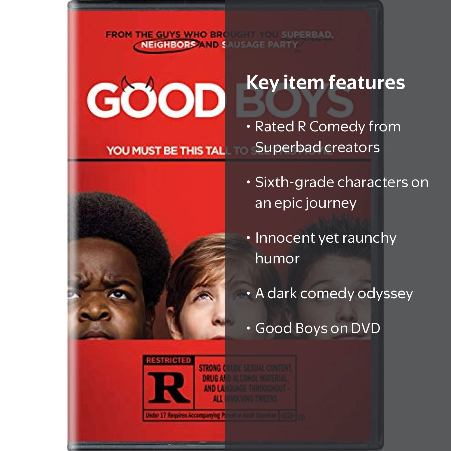 Good Boys [DVD], Feature,Comedy,Comedy, Dark Comedy, Dark Comedy
