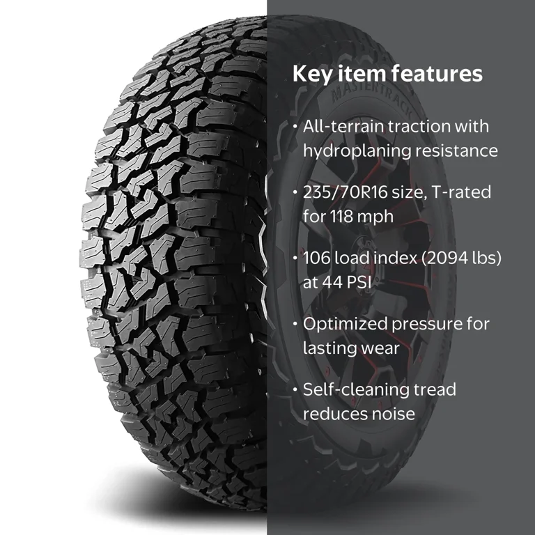 Mastertrack Badlands AT All Terrain 235/70R16 106T SUV All Season