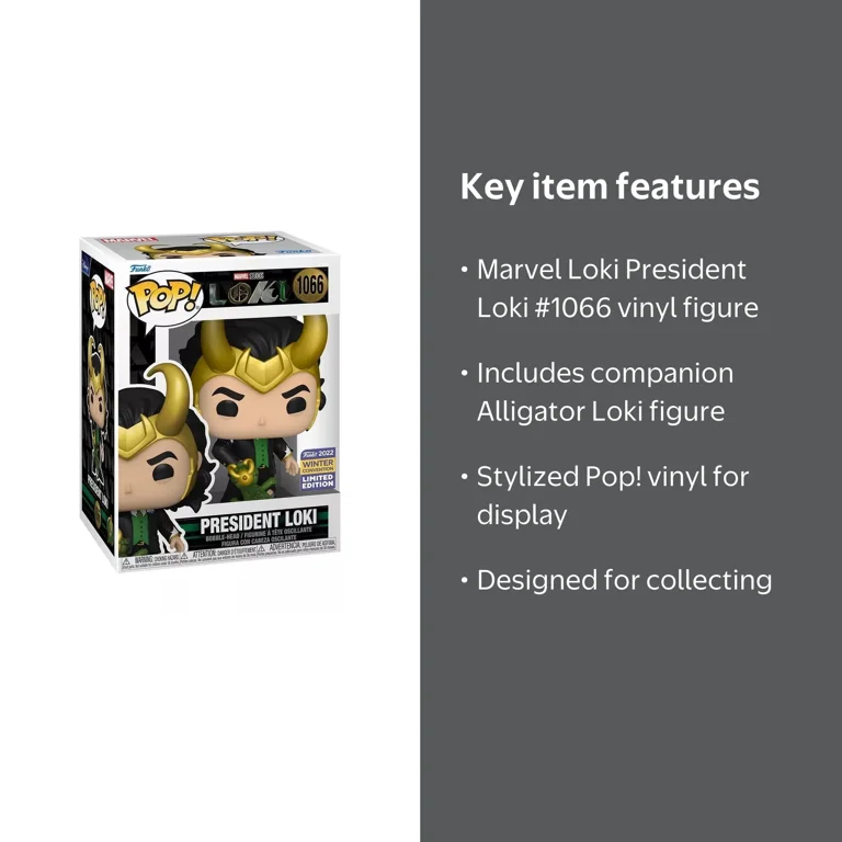Funko POP! Marvel Studios Loki - President Loki #1066 [with