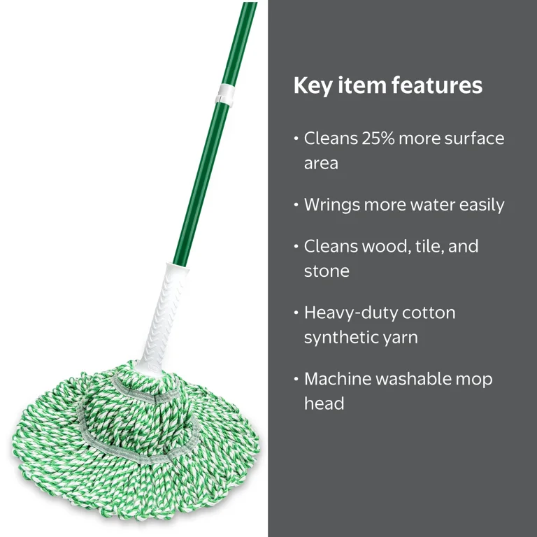 ma様リクエスト273【ハンドメイド】マリンハット　黒・緑ライン　ソフビサイズ Libman Tornado Mop with Removable, Machine Washable Head, Twist