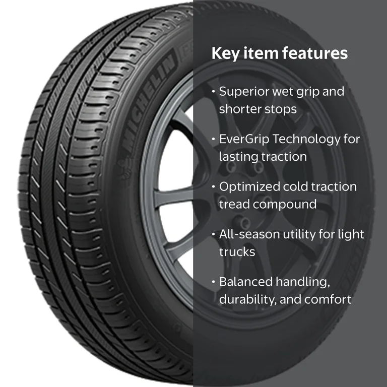 Michelin, All Season Passenger Tire, 235/55R20 102V - Walmart.com