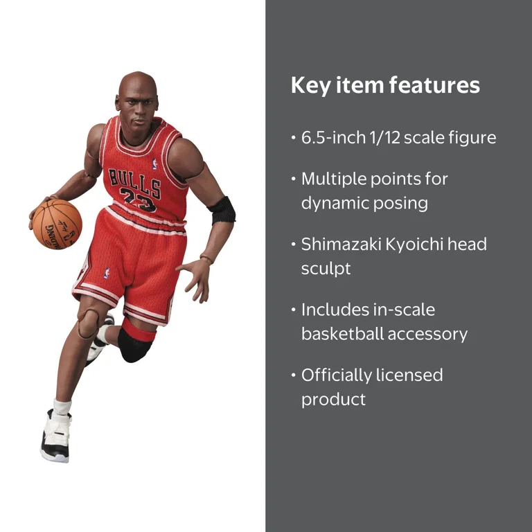Medicom Toys MAFEX Michael Jordan Action Figure - Walmart.com