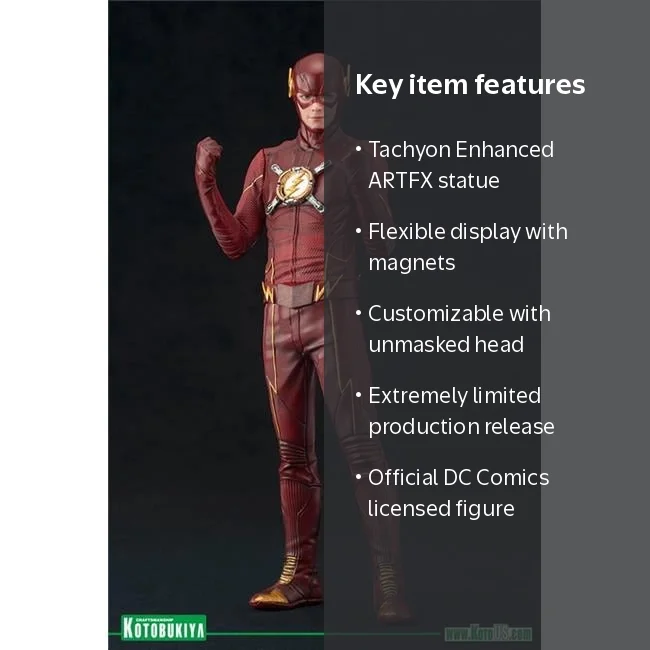Kotobukiya SV217 DC Comics The Flash Tachyon Enhanced Flash