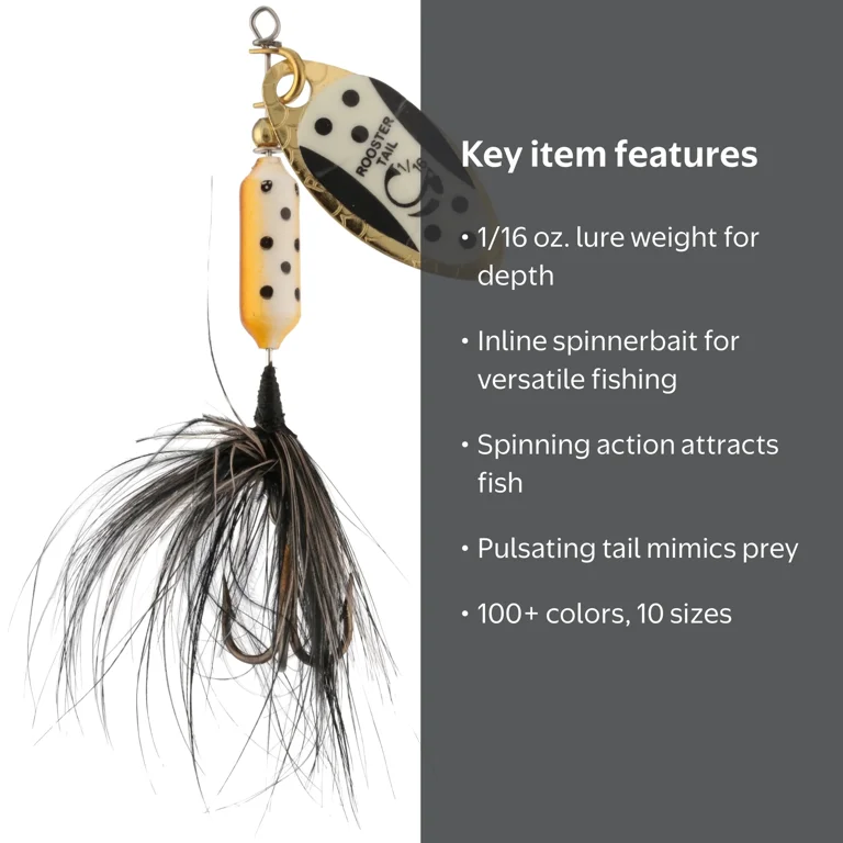 black spin glow fishing lure OriGlam Metal Jigs & Jigging Spoons Its excellent for both vertical jigging (both ice and open water) and casting Worden's Original Glow Tuxedo Blade