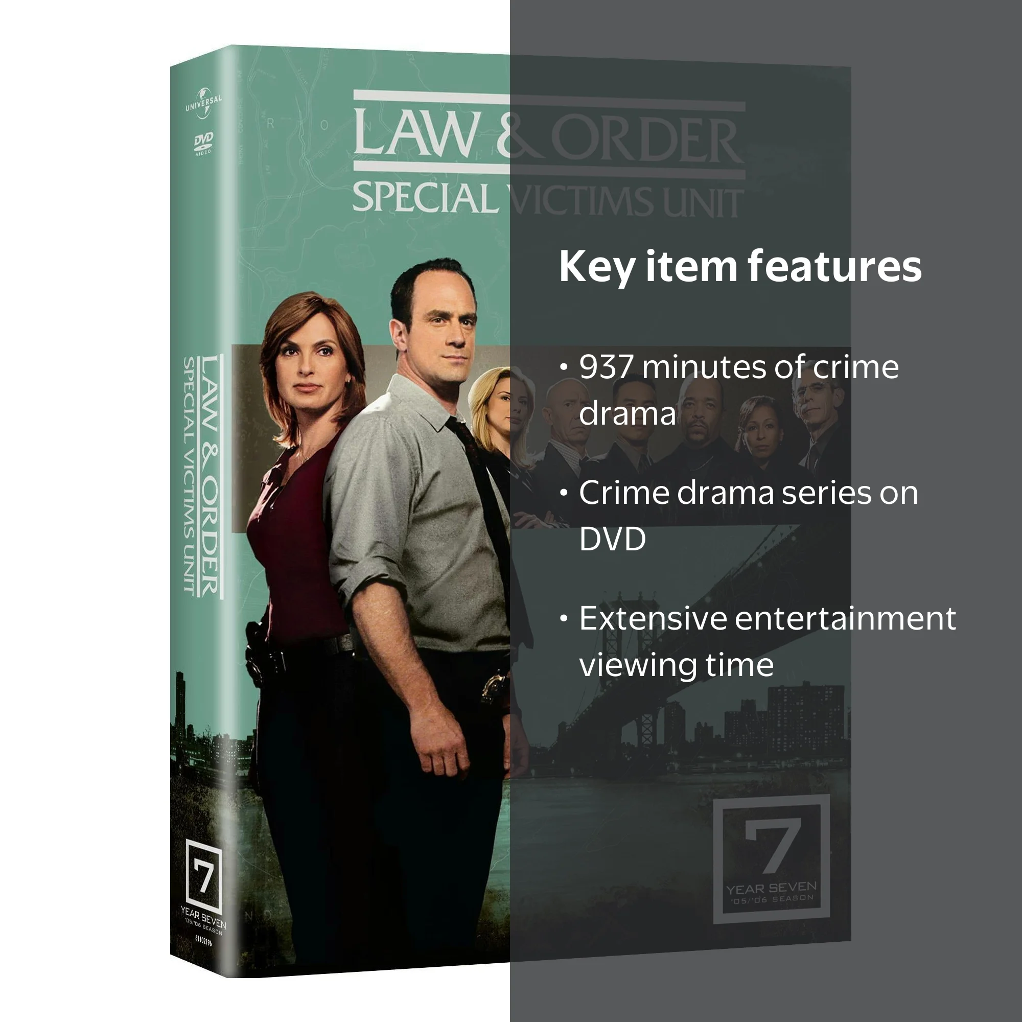 Universal Studios: Law & Order SVU: Complete Season 7, New York