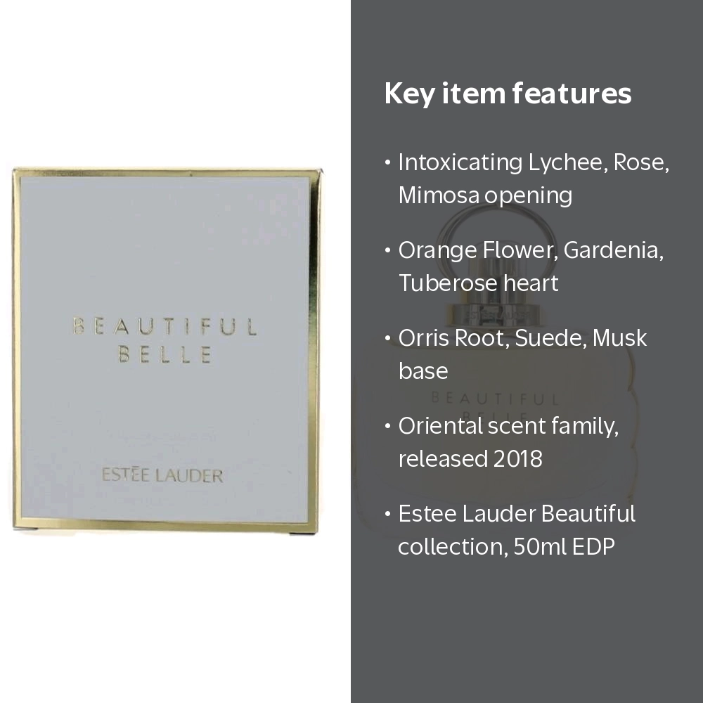 Estée Lauder Beautiful Belle Eau de Parfum Vaporsateur Spray 50 ml