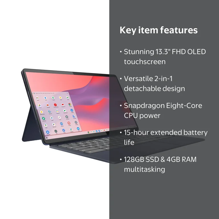 Lenovo, Chromebook Laptop, Abyss Blue, 13.3