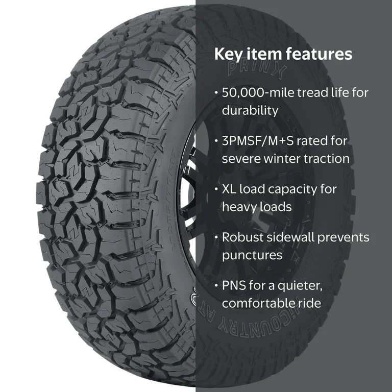Prinx HiCountry A/T2 All Terrain 225/65R17 106T XL Light Truck
