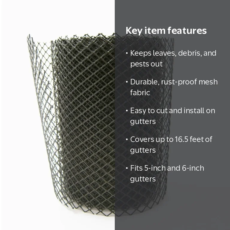 Clip-On Aluminum Gutter Guard System – Rust-Proof, Debris Protection For 5" K-Style Gutters, Tool-Free Install