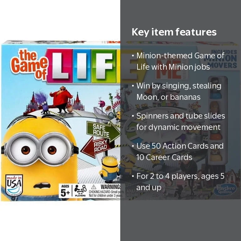 Despicable Me Minion The Game of Life Game - Walmart.com
