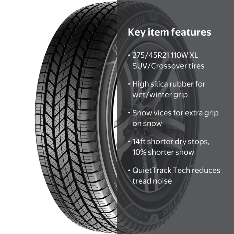 Bridgestone Alenza A/S Ultra All Season 275/45R21 110W XL SUV
