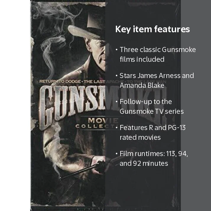 Paramount Home Video, Gunsmoke Movie Collection, DVD - Walmart.com