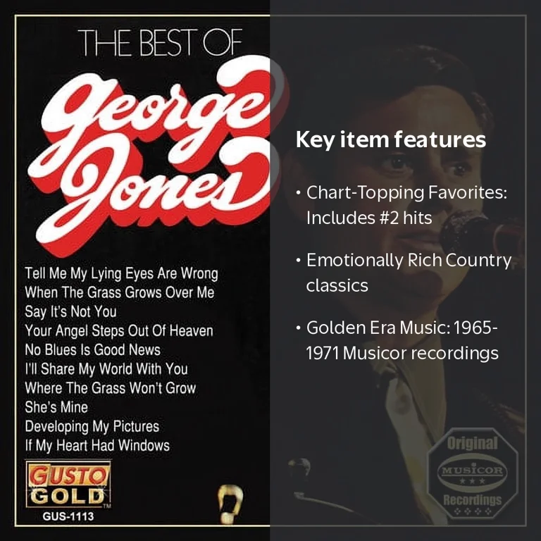 George Jones - Best Of George Jones - Music & Performance - CD