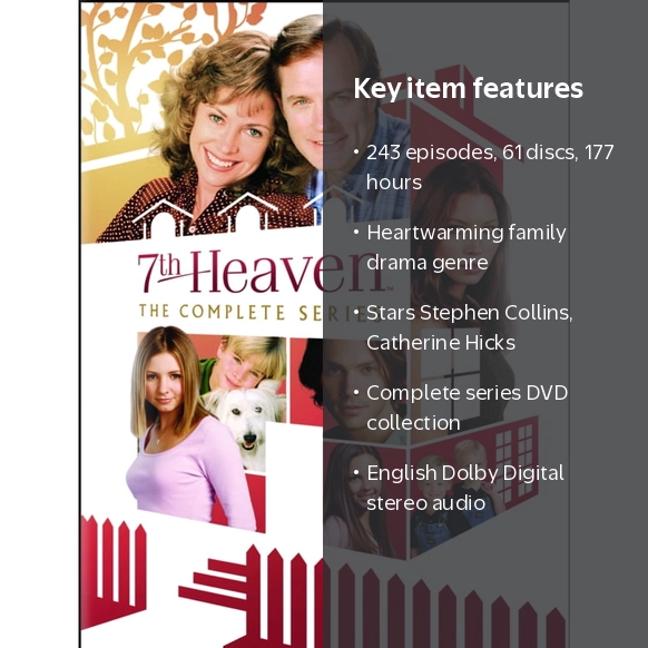 7th Heaven: The Complete TV Series Collection (DVD) - Walmart.com