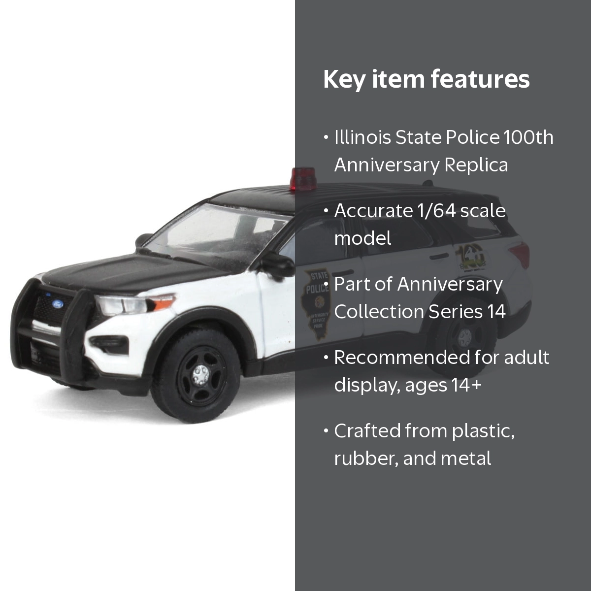 GreenLight Collectibles 1/64 2022 Ford Interceptor Utility