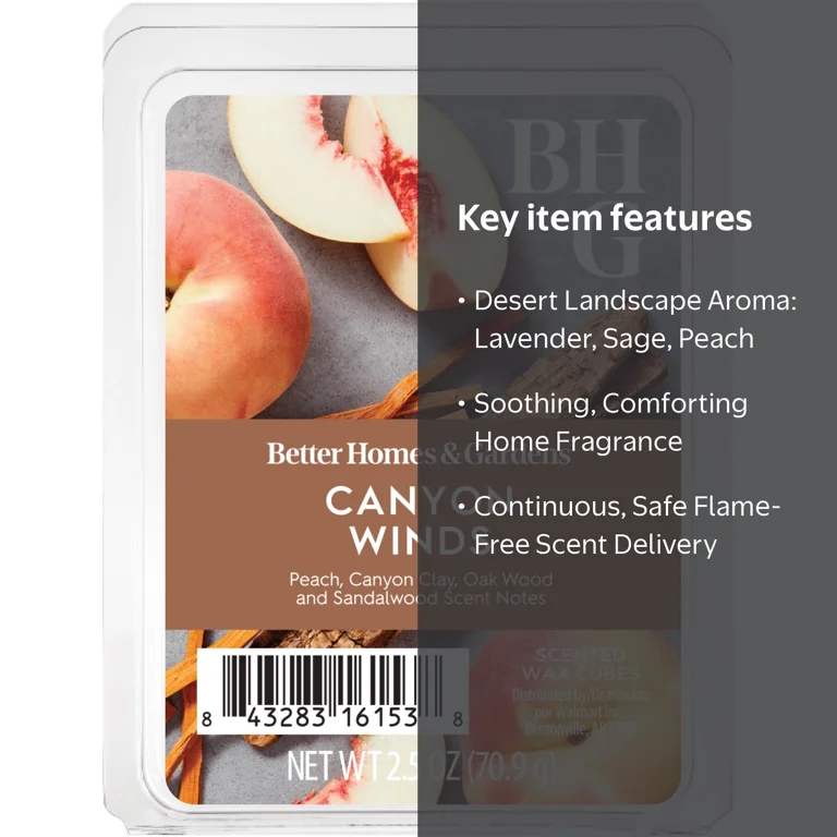 Better Homes & Gardens Canyon Winds Scented Wax Melts 2.5 oz