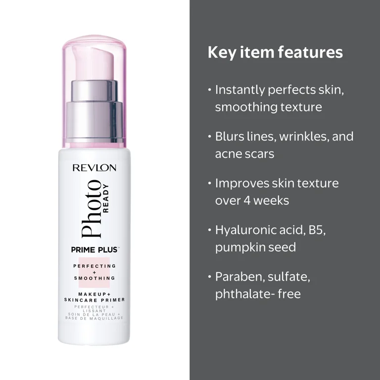 Revlon, PhotoReady Prime Plus Primer, 1 fl oz, Perfecting and
