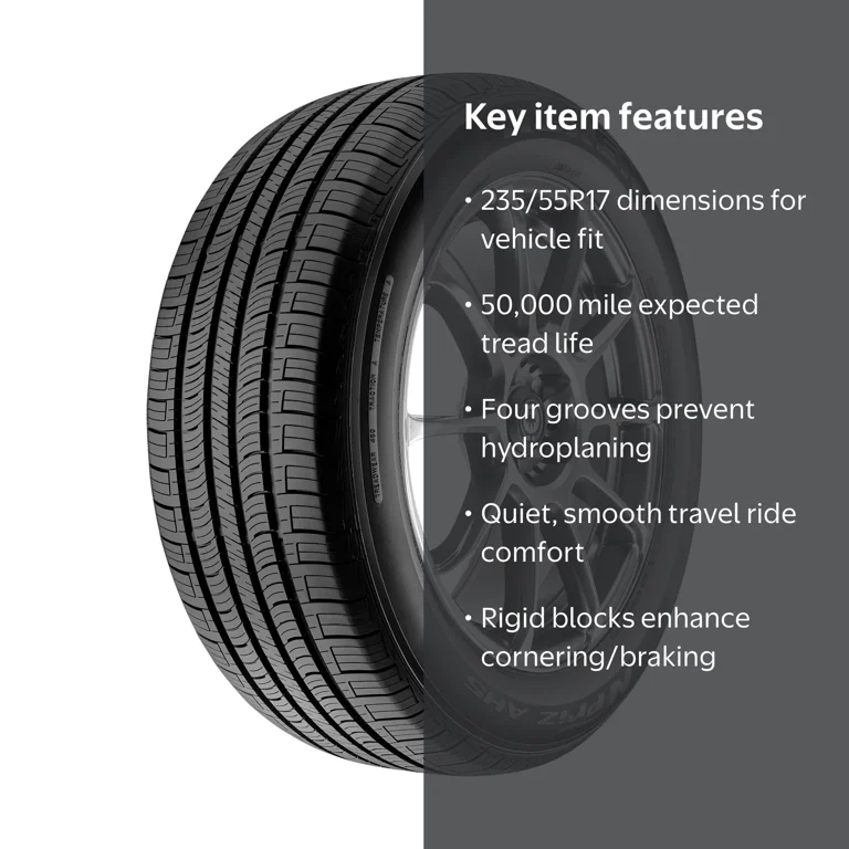 Nexen N'Priz AH5 All-Season Tire - 235/55R17 99H for Coupes