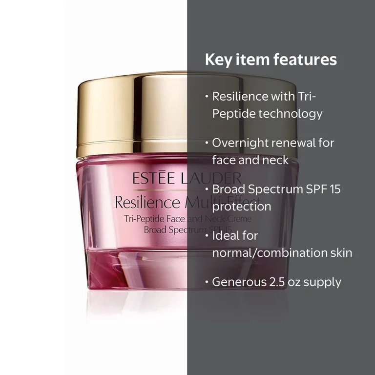 Est√©e Lauder Resilience Multi-Effect Night Cream, SPF 15, 2.5 oz