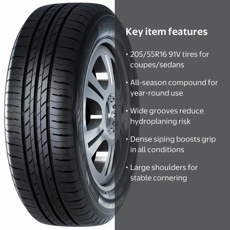 Haida HD667 All-Season Passenger Tire for Coupes and Sedans, 205