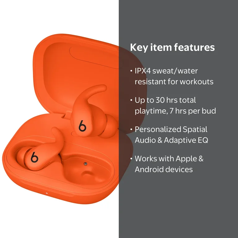 Powerbeats Fit - Wireless Noise-Cancelling Workout Earbuds with