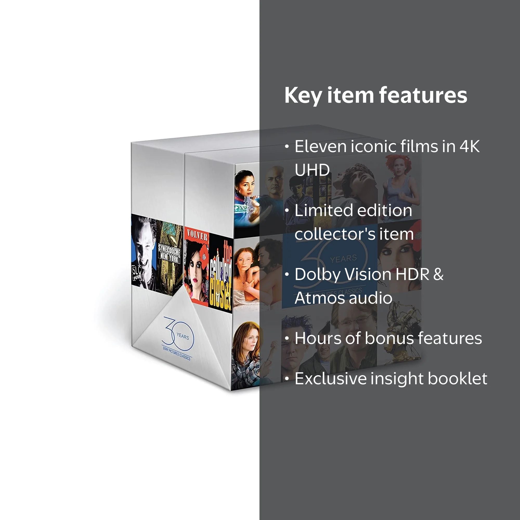Sony Pictures Classics 30th Anniversary Giftset 4K UHD (Limited Ed