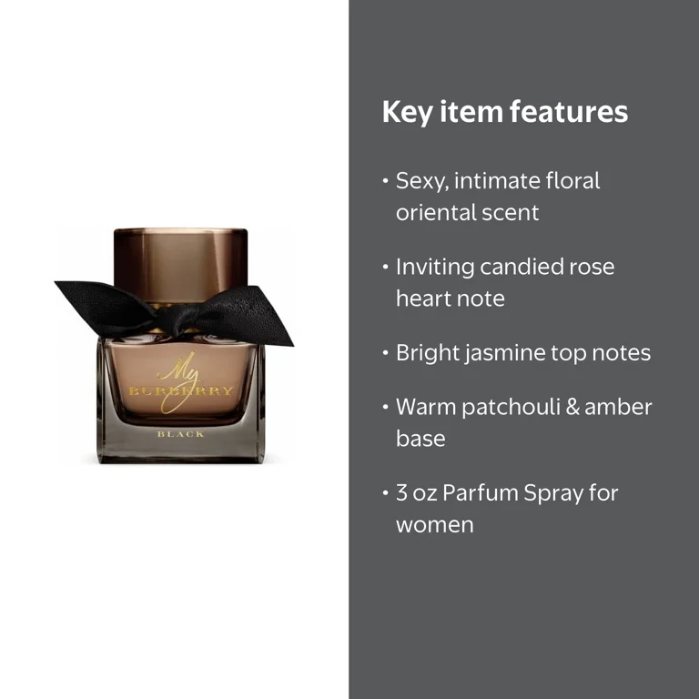Burberry My Burberry Black Perfume for Women - Walmart.com