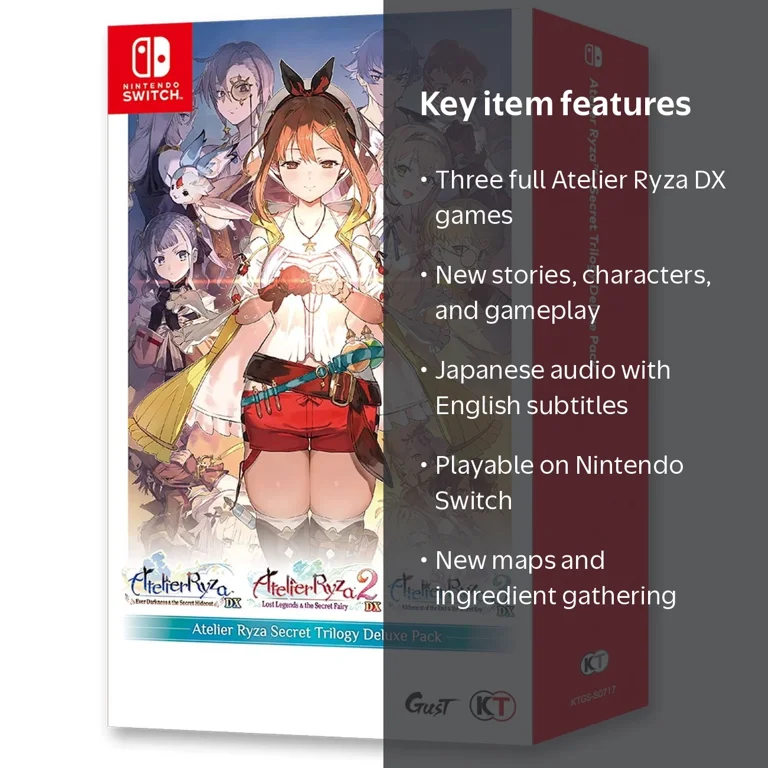 Atelier Ryza Secret Trilogy Bundle (ASIM) (Multi-Language