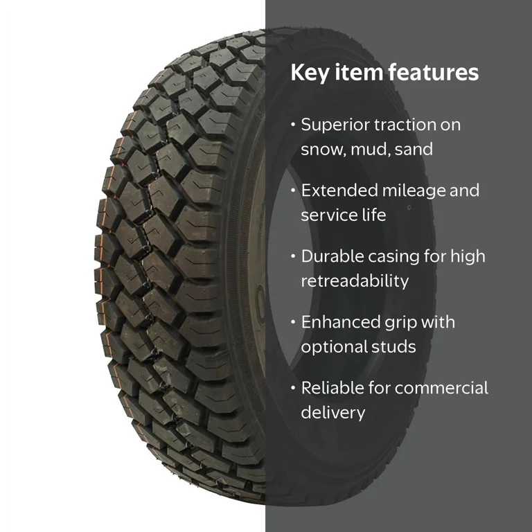 Toyo M 608Z Truck Tire 265/70R19.5 G/14PLY - Exceptional Handling