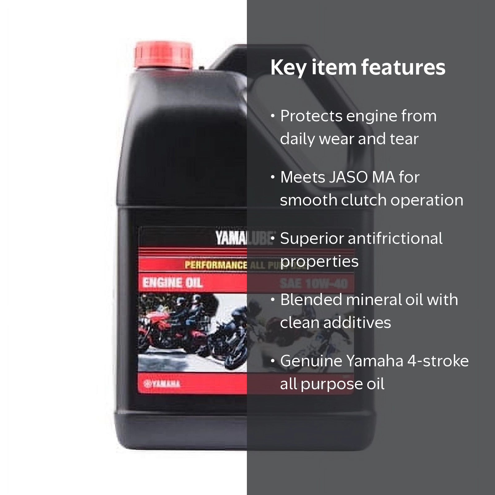 Yamalube, Performance All Purpose 4-Stroke Oil, 1 gal - Walmart.com
