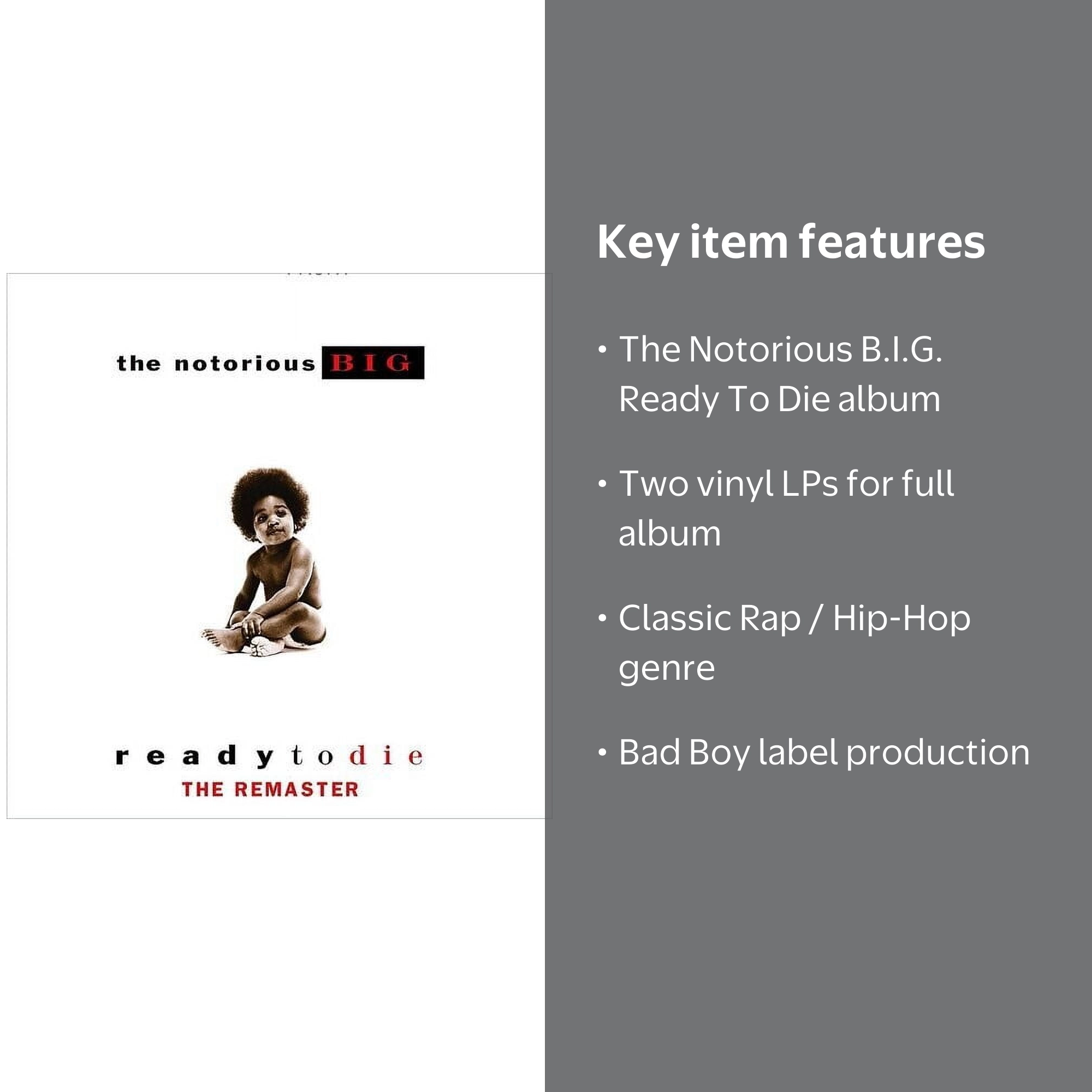 The Notorious B.I.G. - Ready To Die - Music & Performance - Vinyl