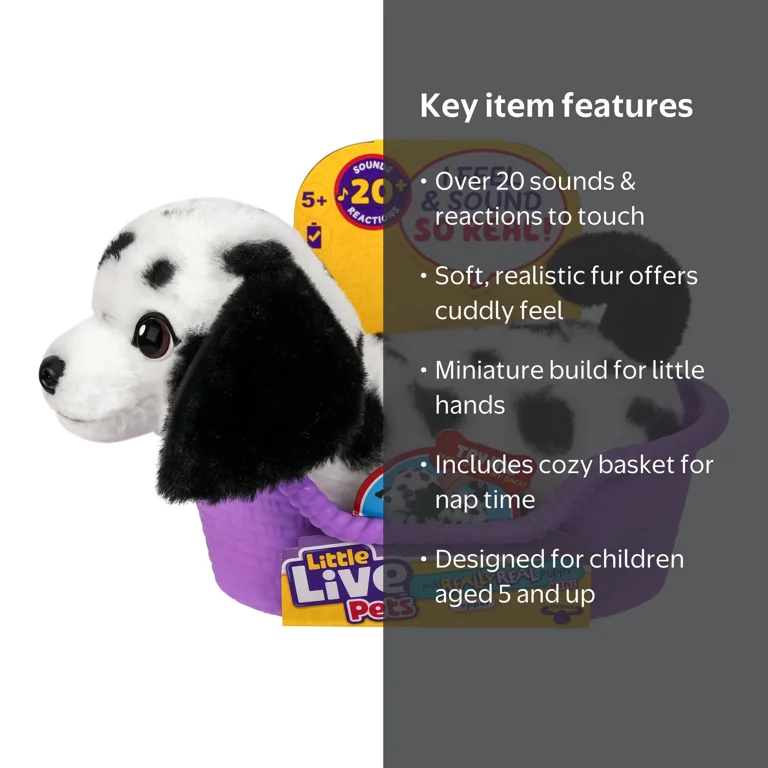 Little Live Pets My Really Real Puppy Minis Pepper Dalmatian