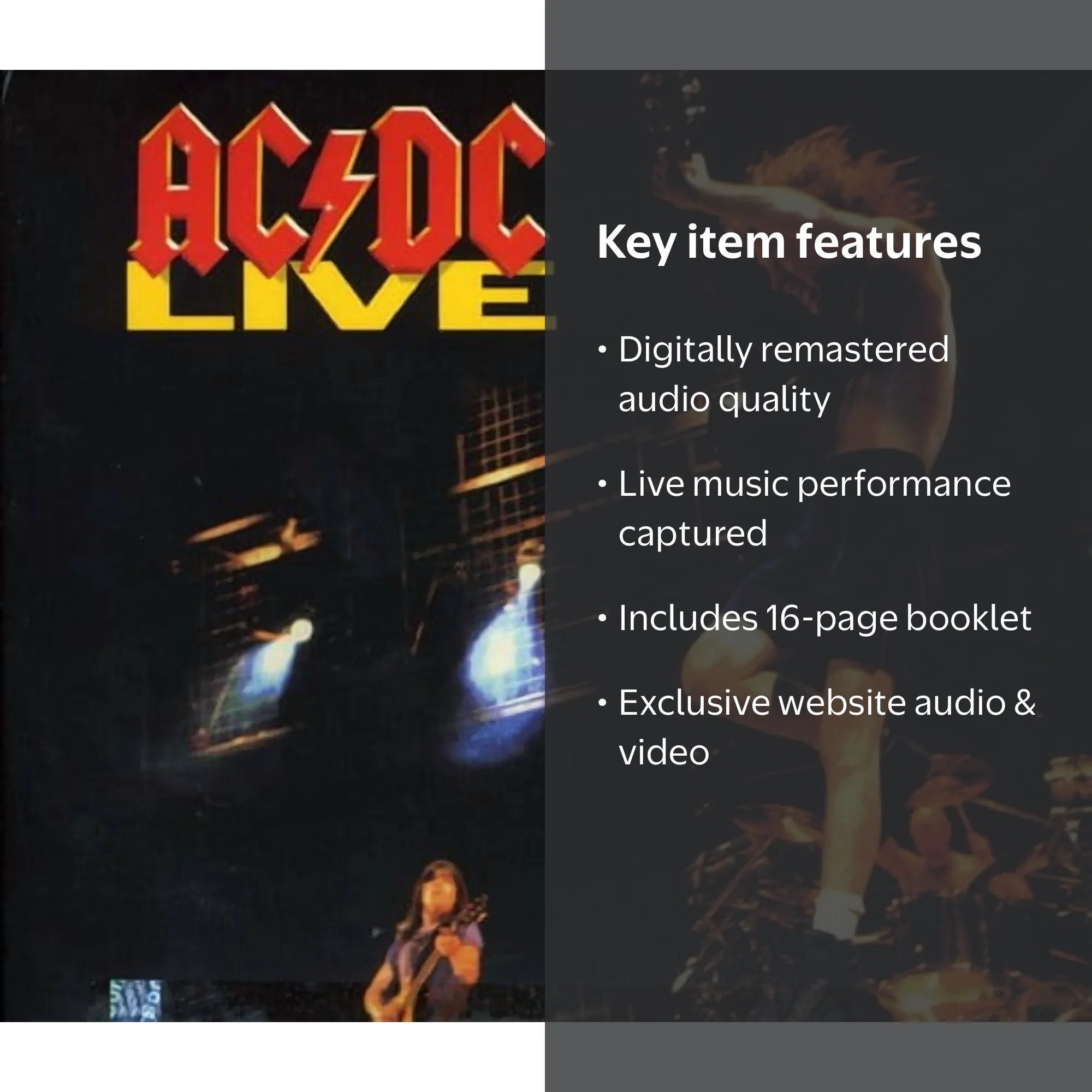 AC/DC - Live - Music & Performance - CD - Walmart.com
